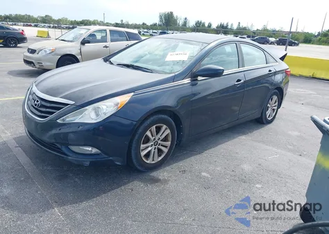 2013 Hyundai Sonata Gls из США, поврежденный, VIN 5NPEB4AC4DH704386